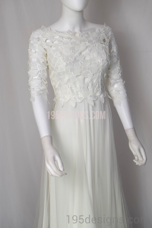 ÁO DÀI Cưới Trắng cao cấp | White AO DAI Wedding