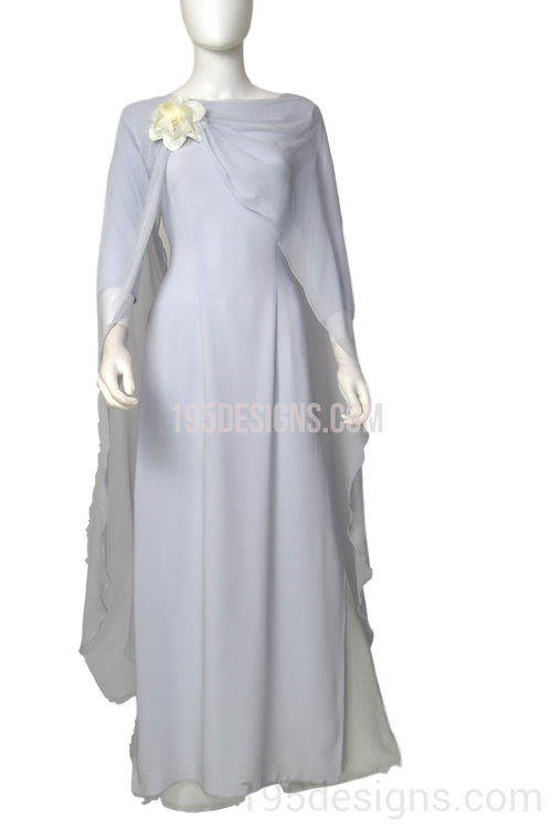 Ao Dai Xanh Xám Mẹ Cô Dâu | Ao Dai Mother of the bride