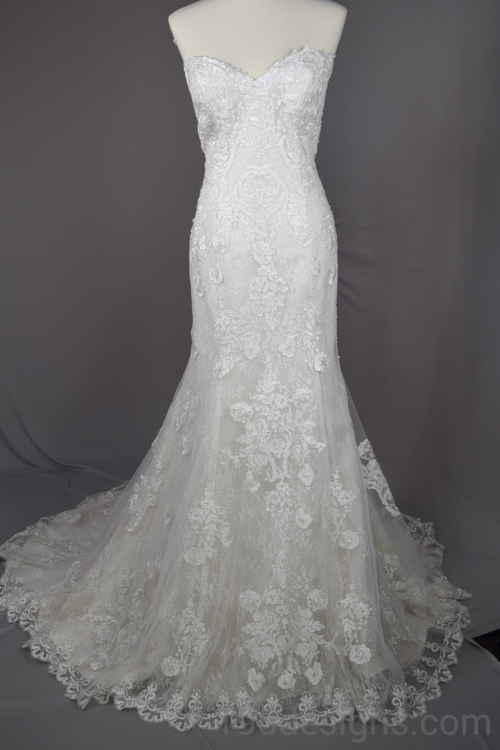 Rebecca Ingram - 7RS303, Brenda Mermaid Wedding Dress