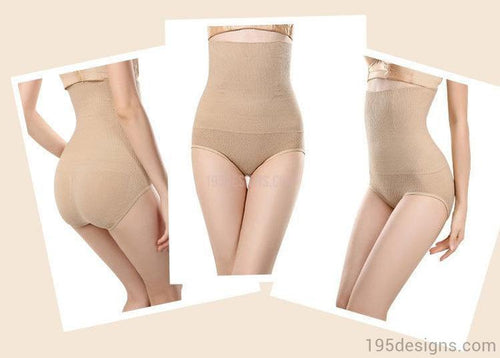 Quần Nịch Bụng Mặc với Áo Dài - High waist slimming underwear