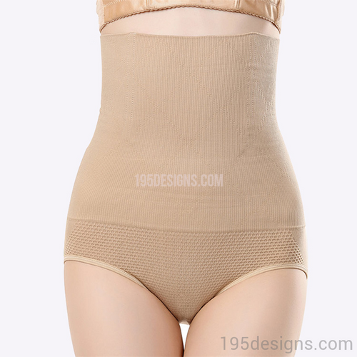 Quần Nịch Bụng Mặc với Áo Dài - High waist slimming underwear