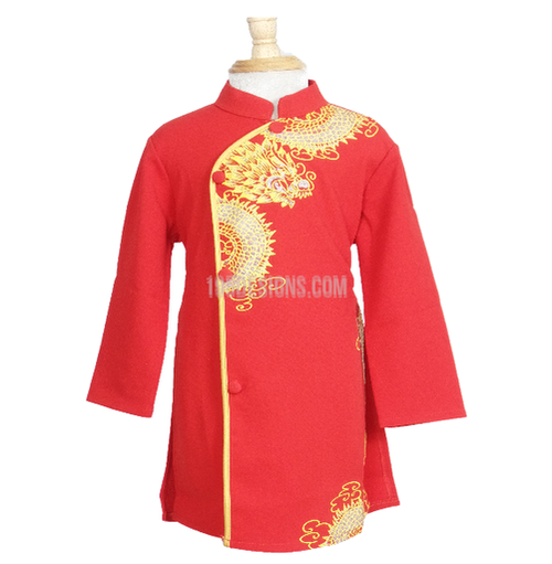 Ao Dai Rồng Đỏ Baby Boy
